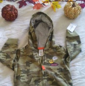 Boys Camo hoodie by Carter's 12mths